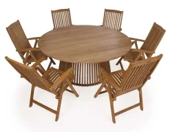 Luna 180 Devon Teak Havemøbelsæt