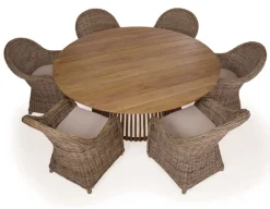 Luna 180 Kato Teak Havemøbelsæt