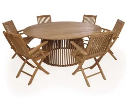 Luna 180 Mia Teak Havemøbelsæt