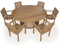 Luna 180 Pala Teak Havemøbelsæt