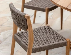 Luna Alana Teak Havemøbelsæt - Ø180 cm