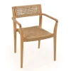 Luna Manja Teak havemøbelsæt m/4 stole - Ø150 cm