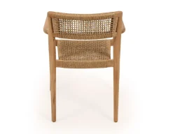 Luna Manja Teak havemøbelsæt m/6 stole - Ø180 cm