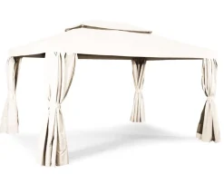 Luxus Pavillon 3x4 meter - Hvid