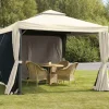 Luxus Pavillon 3x3 meter - Hvid