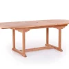 Madrid teak bord - 100x180/240