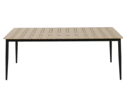 Malmø Havebord - 100x200 cm - Mørkegrå