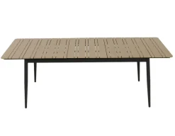 Malmø Nora Havemøbelsæt - 100x180/235 cm - Mørkegrå