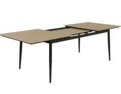 Malmø Svala Havemøbelsæt - 100x180/235 cm - Mørkegrå