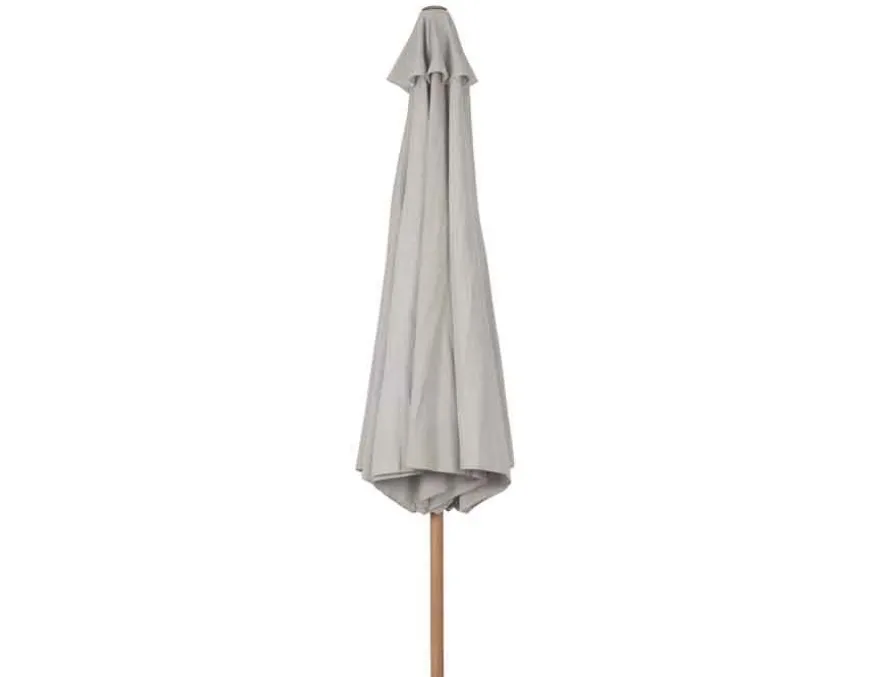 Markedsparasol - Ø3,5 - m/snoretræk - Beige