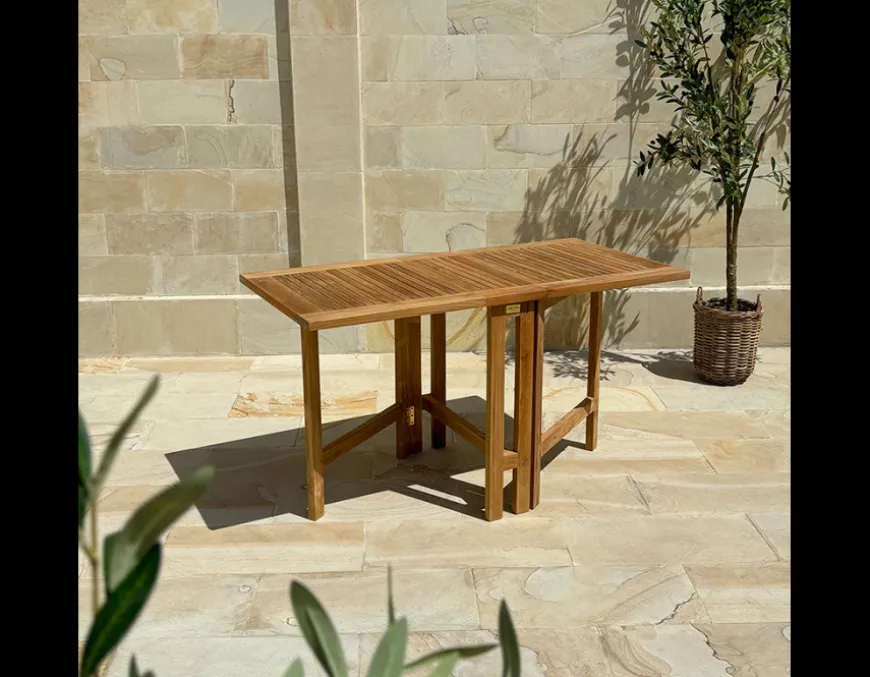 Marstal teak Butterfly bord 65x130 cm