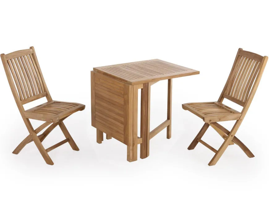 Marstal Teak Cafesæt m/2 Mia stole u/armlæn