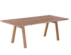 Maxi Plankebord 90x200 cm - m/bordben i teak - Skrå