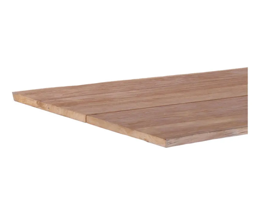 Maxi Plankebord 90x200 cm - m/bordben i teak - Skrå