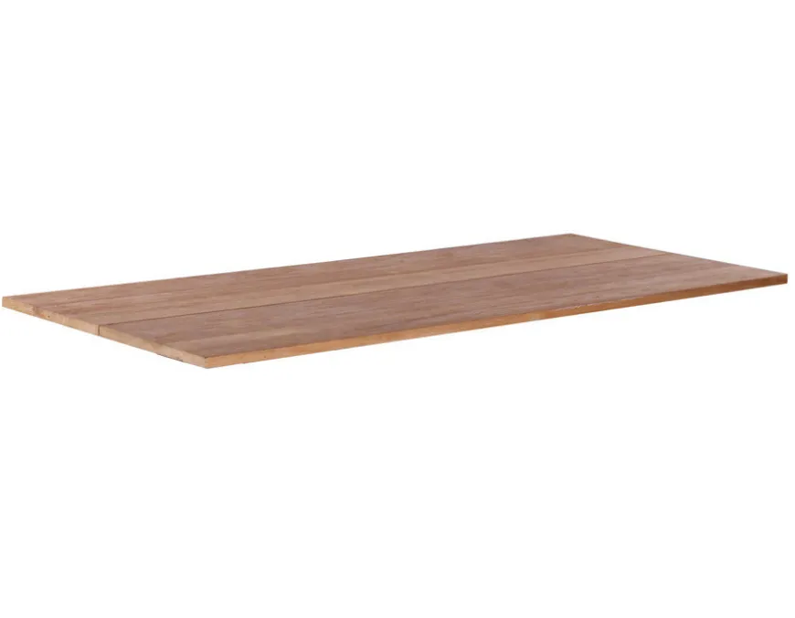 Milo Plankebord 90x200 cm - m/bordben i teak - Kryds