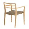 Monza Teak Stabelstol