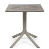 Nardi Clip Cafebord 70x70 cm - Latte