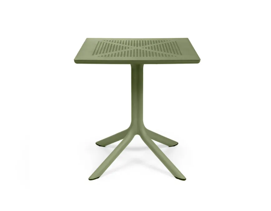 Nardi Clip Cafebord 70x70 cm - Agave