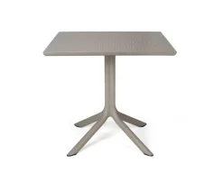 Nardi Clip Cafebord 80x80 cm - Latte