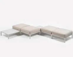 Nardi Maximo Loungebord 80x80 cm - Sand