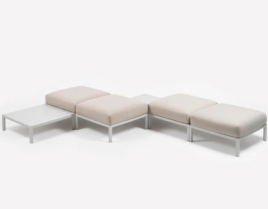 Nardi Maximo Loungebord 80x80 cm - Sand