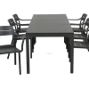 Nardi Rio Cassia Havemøbelsæt 140-210cm - Antracit
