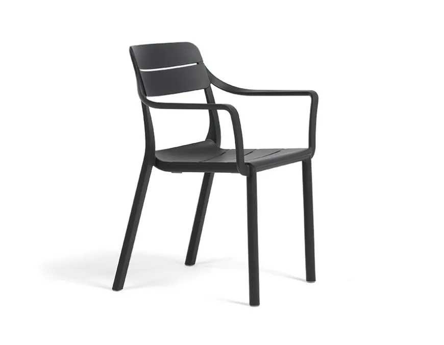 Nardi Rio Cassia Havemøbelsæt 140-210cm - Antracit