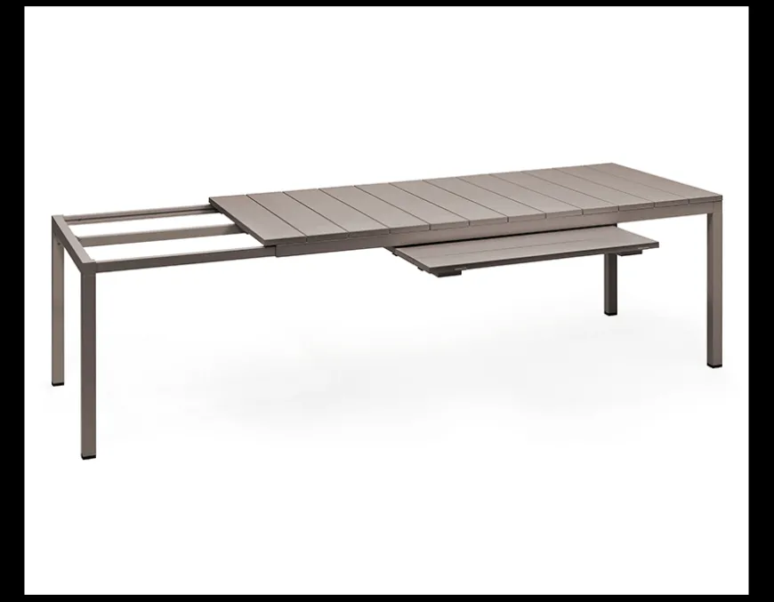 Nardi Rio Doga Havemøbelsæt 210-280cm - Latte/Tabacco