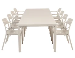 Nardi Tevere Cassia Havemøbelsæt 210-275cm - Sand