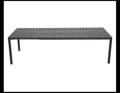Nardi Tevere Cassia Havemøbelsæt 210-275cm - Antracit