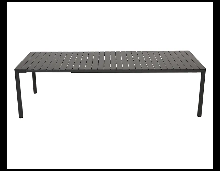 Nardi Tevere Cassia Havemøbelsæt 210-275cm - Antracit