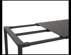 Nardi Tevere Cassia Havemøbelsæt 210-275cm - Antracit