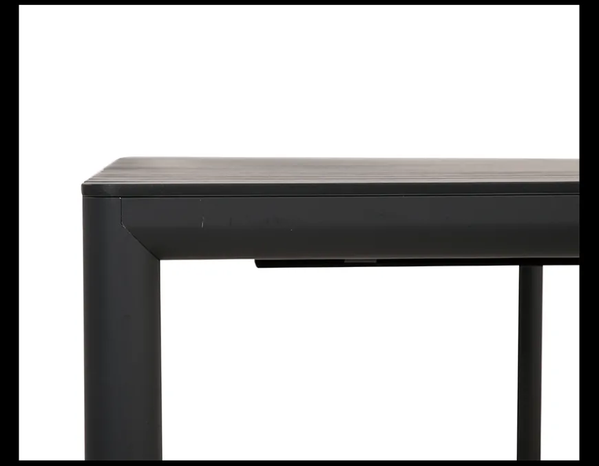 Nardi Tevere Cassia Havemøbelsæt 210-275cm - Antracit