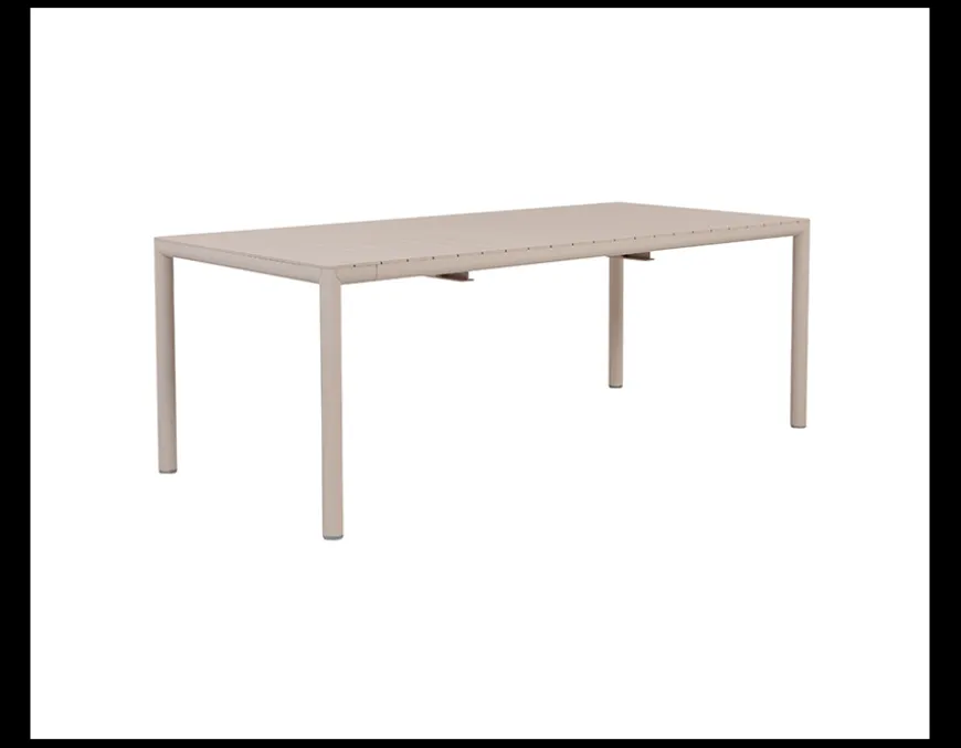 Nardi Tevere Cassia Havemøbelsæt 210-275cm - Sand/Borgogna