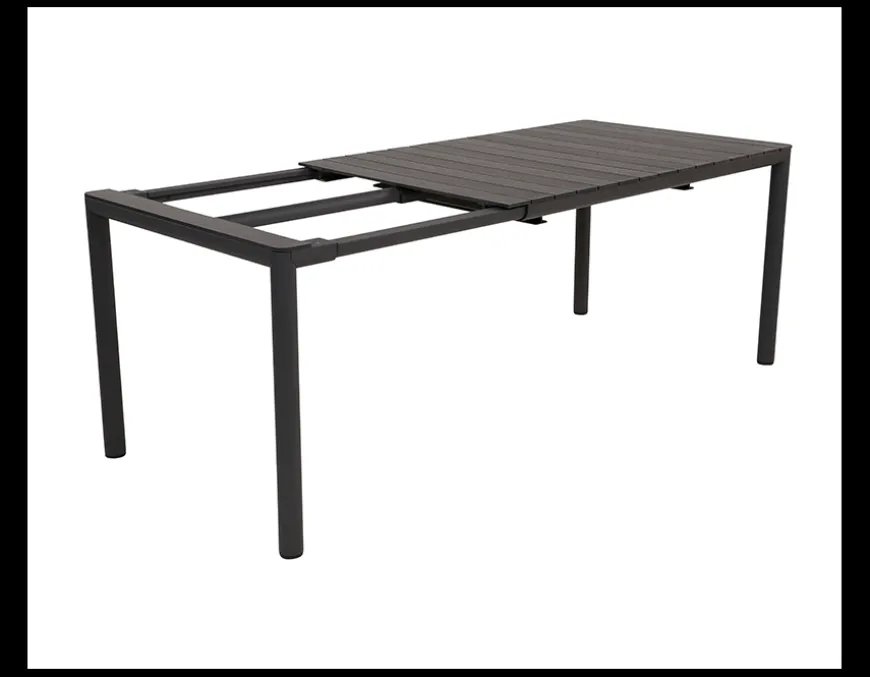 Nardi Tevere Cassia Havemøbelsæt 147-211cm - Antracit/Borgogna