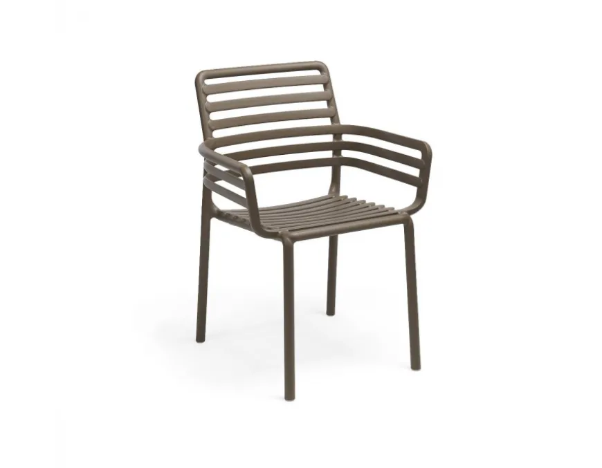 Nardi Tevere Doga Havemøbelsæt 147-211cm - Antracit/Tabacco
