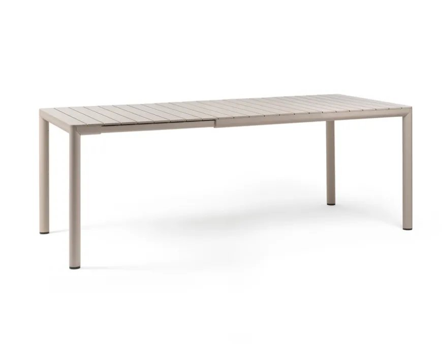 Nardi Tevere Udtræksbord 147/211cm - Sand