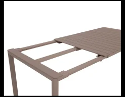 Nardi Tevere/Cassia Havemøbelsæt 147-211cm - Latte/Sand