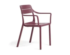 Nardi Tevere/Cassia Havemøbelsæt 210-275cm - Antracit/Borgogna