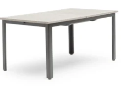 Nydala Andrea Havemøbelsæt m/4 stole - 90x150/200 - Grå