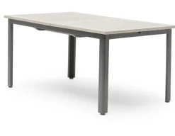 Nydala Andrea Havemøbelsæt m/6 stole - 90x200/280 - Grå