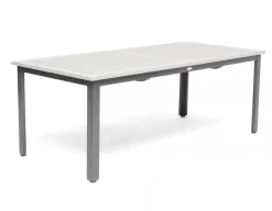 Nydala Havebord - 90x200/280 cm - Lys Grå