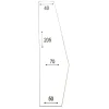 Overtræk Parasol Universal - Grå