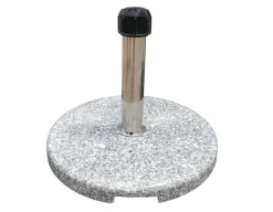 Parasolfod 15 kg - Grå granit