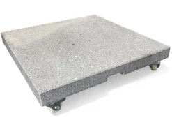 Parasolfod til Hængeparasol 120 kg - Granit m/hjul