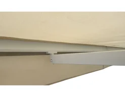 Pil Markise - Semikassette m/Motor - 4,8 x 3 m - Hvid/Beige