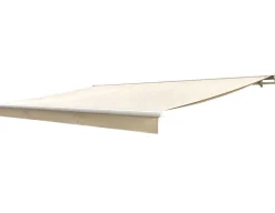 Pil Markise - Semikassette m/Motor - 4,8 x 3 m - Hvid/Beige