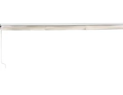 Pil Markise - Semikassette m/Motor - 4,8 x 3 m - Hvid/Beige