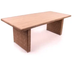 Rio Dusty Havemøbelsæt m/6 loungestole - 94x210 cm - m/vandafv. hynder
