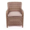 Rio Dusty Havemøbelsæt m/6 spisestole - 94x210 cm - m/vandafv. hynder